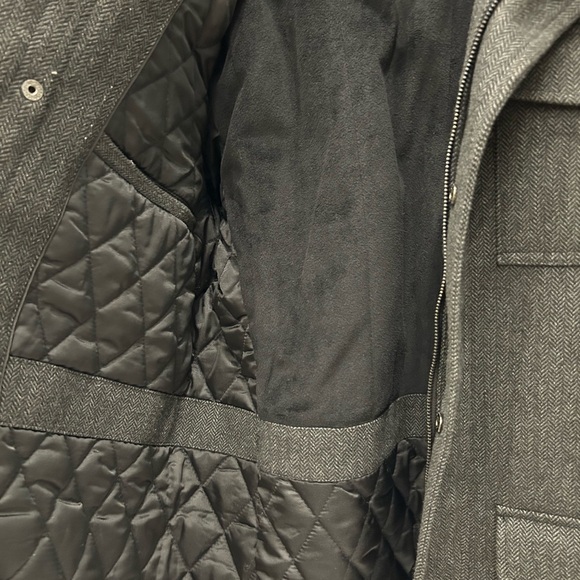 INC International Concepts Gray Military Field Jacket - Picture 7 of 11